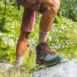 Chaussettes randonnée Double EVO bordeaux