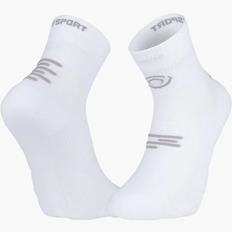 Chaussettes RUN MARATHON Mid Blanc/Gris