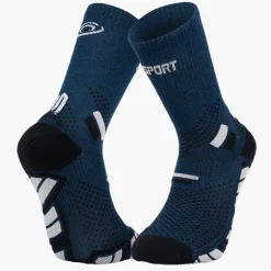 Chaussettes TRAIL ULTRA HIGH Bleu/Gris
