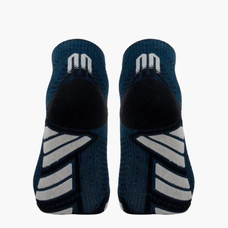 Chaussettes TRAIL ULTRA LOW Bleu/Gris