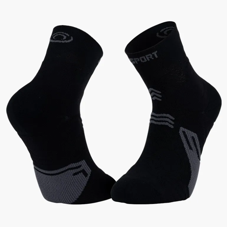 Chaussettes TREK GR MID Noir/Gris